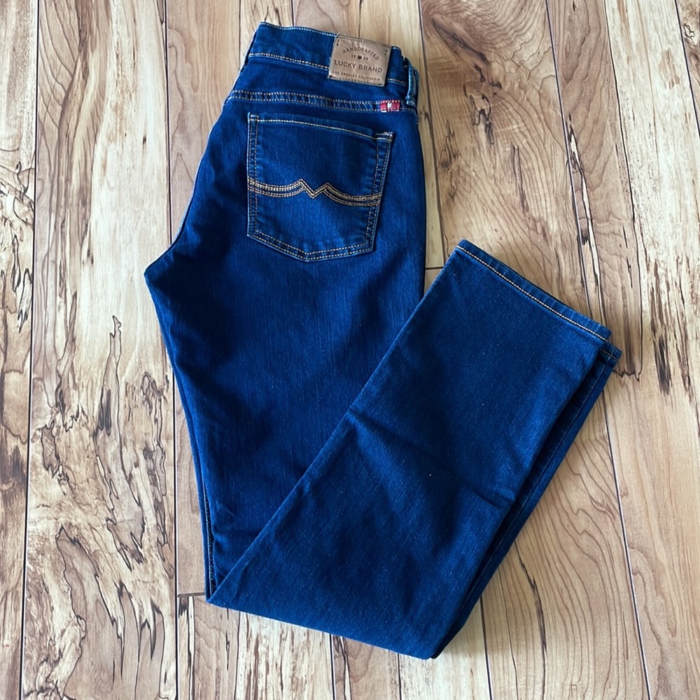Lucky Brand Sweet'n Straight Dark Wash Jeans - Picture 7 of 9